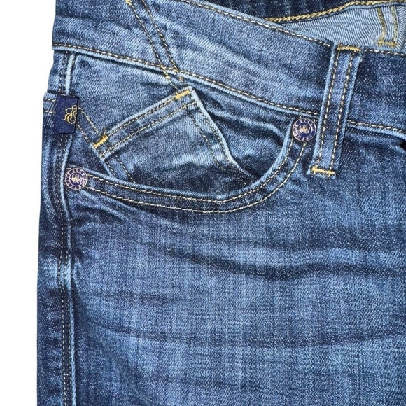 Rock & Republic Womens “Kasandra” Size 6 M Bootcut Dark Wash Low Rise Denim Jean - Picture 9 of 15